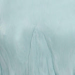 T-SHIRT a maniche corte plissettate in azzurro Gongdid design - donna 