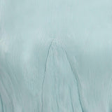 T-SHIRT a maniche corte plissettate in azzurro Gongdid design - donna 