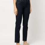 Jeans dritti 724 a vita media in blu Levi's - donna 