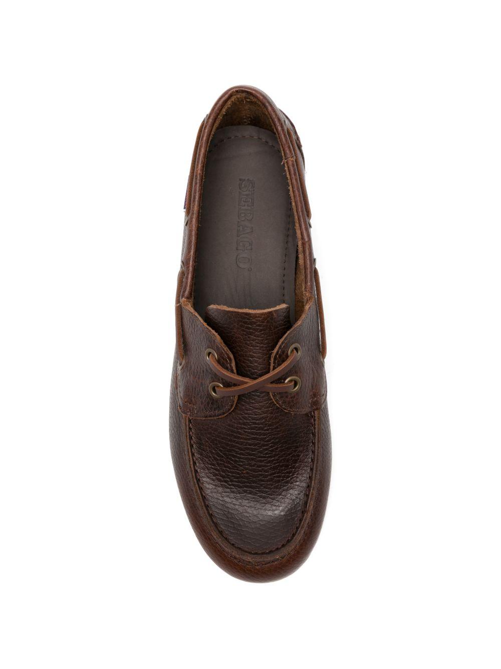 Mocassini Owen Tie in marrone Sebago - uomo 