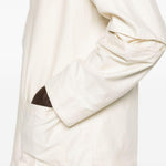 Giacca-camicia con spacco in bianco Ymc - uomo 