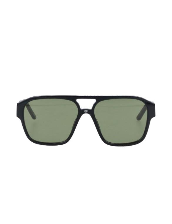 Occhiali da sole in acetato in nero Face.hide - unisex<BR/><BR/> 