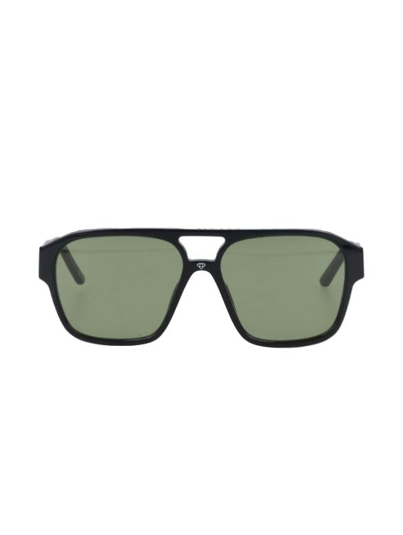 Occhiali da sole in acetato in nero Face.hide - unisex<BR/><BR/> 
