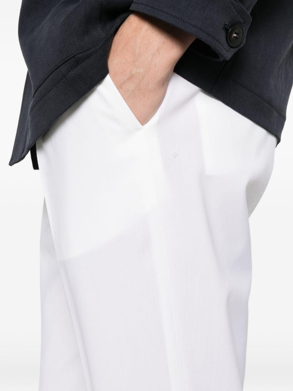 Pantaloni con coulisse e pieghe Wimbledons in bianco Briglia 1949 - uomo 