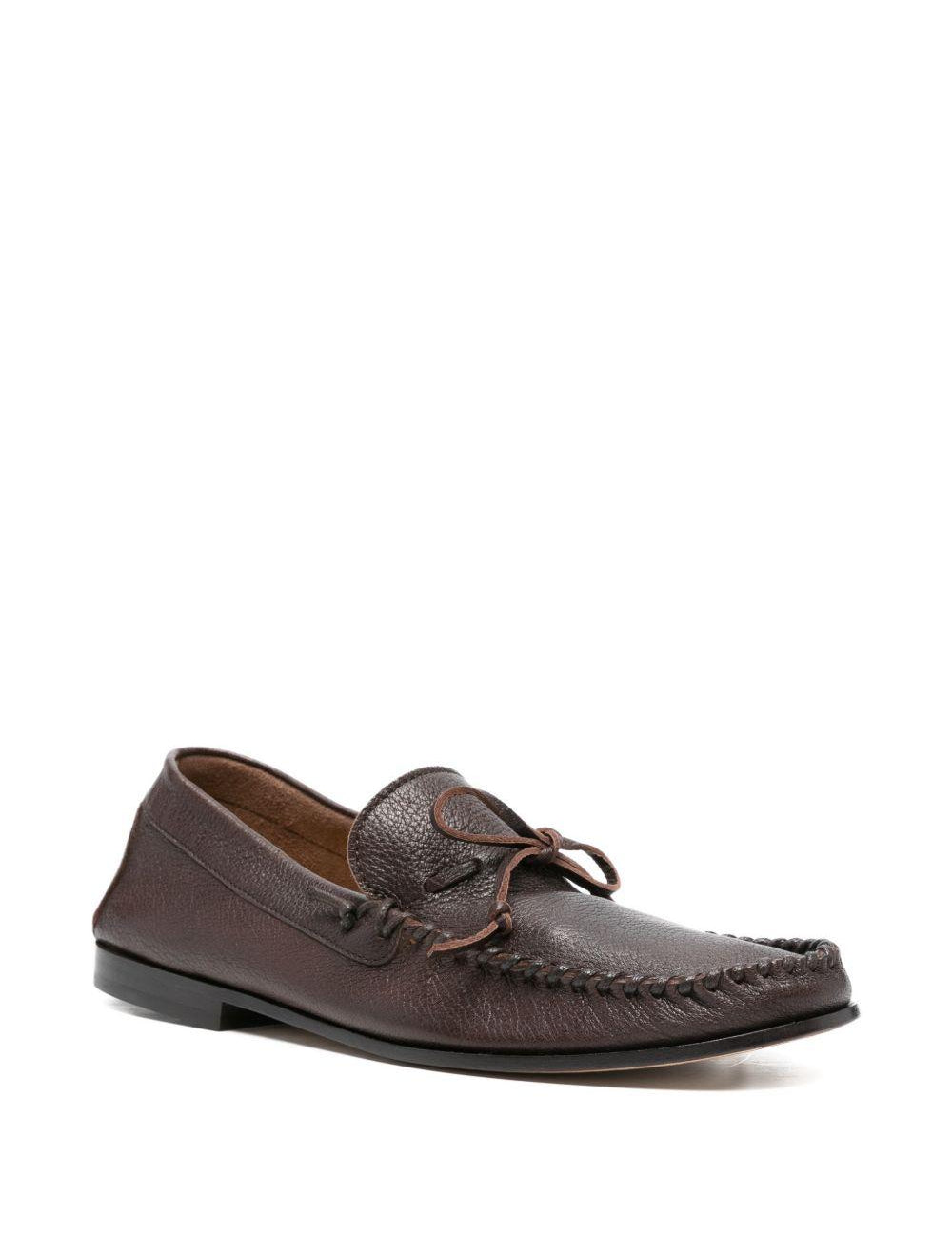 Mocassini ibiza in marrone Henderson baracco - uomo 