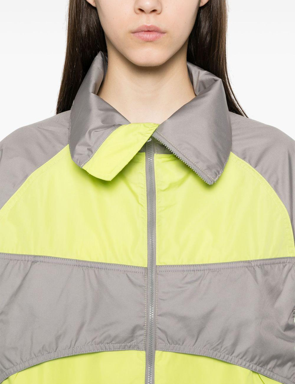 Giacca truenature in grigio e giallo adidas by Stella McCartney - donna 
