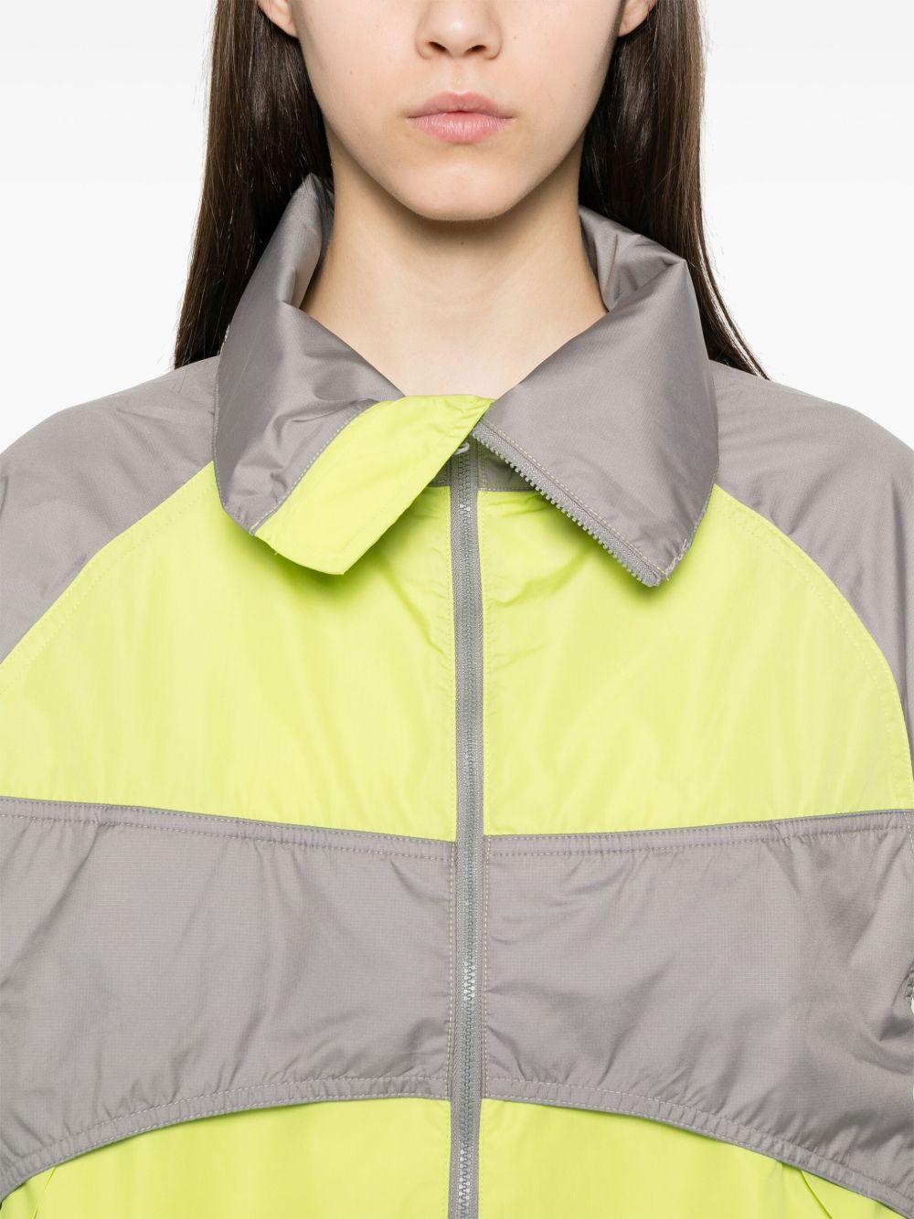 Giacca truenature in grigio e giallo adidas by Stella McCartney - donna 