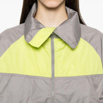 Giacca truenature in grigio e giallo adidas by Stella McCartney - donna 