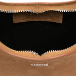Borsa a spalla soft swipe in beige Coperni - donna 