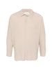 Polo a maniche lunghe in beige Gongdid design - uomo