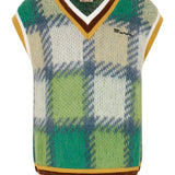 Gilet con scollo a V in verde Marni - uomo 