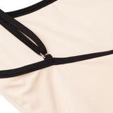 Costume intero con spalline sottili in beige Toteme - donna 