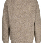 Maglione in maglia Earth Jets in grigio taupe Ymc - uomo 