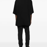 T-shirt a manica corta in nero Rick owens - uomo 