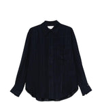 Camicia pigiama in blu victoria beckham - donna 