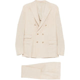 Completo doppiopetto in beige Eleventy - uomo 