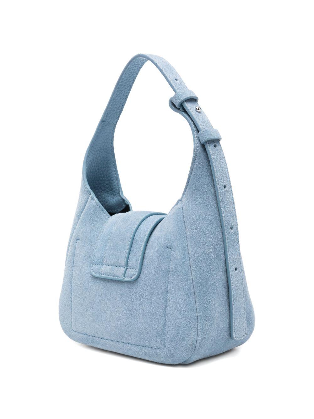 Borsa a spalla con logo H in blue Hogan - donn 