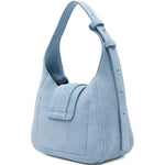Borsa a spalla con logo H in blue Hogan - donn 