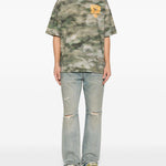 T-shirt con stampa eagle Amiri - uomo 