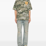 T-shirt con stampa eagle Amiri - uomo 