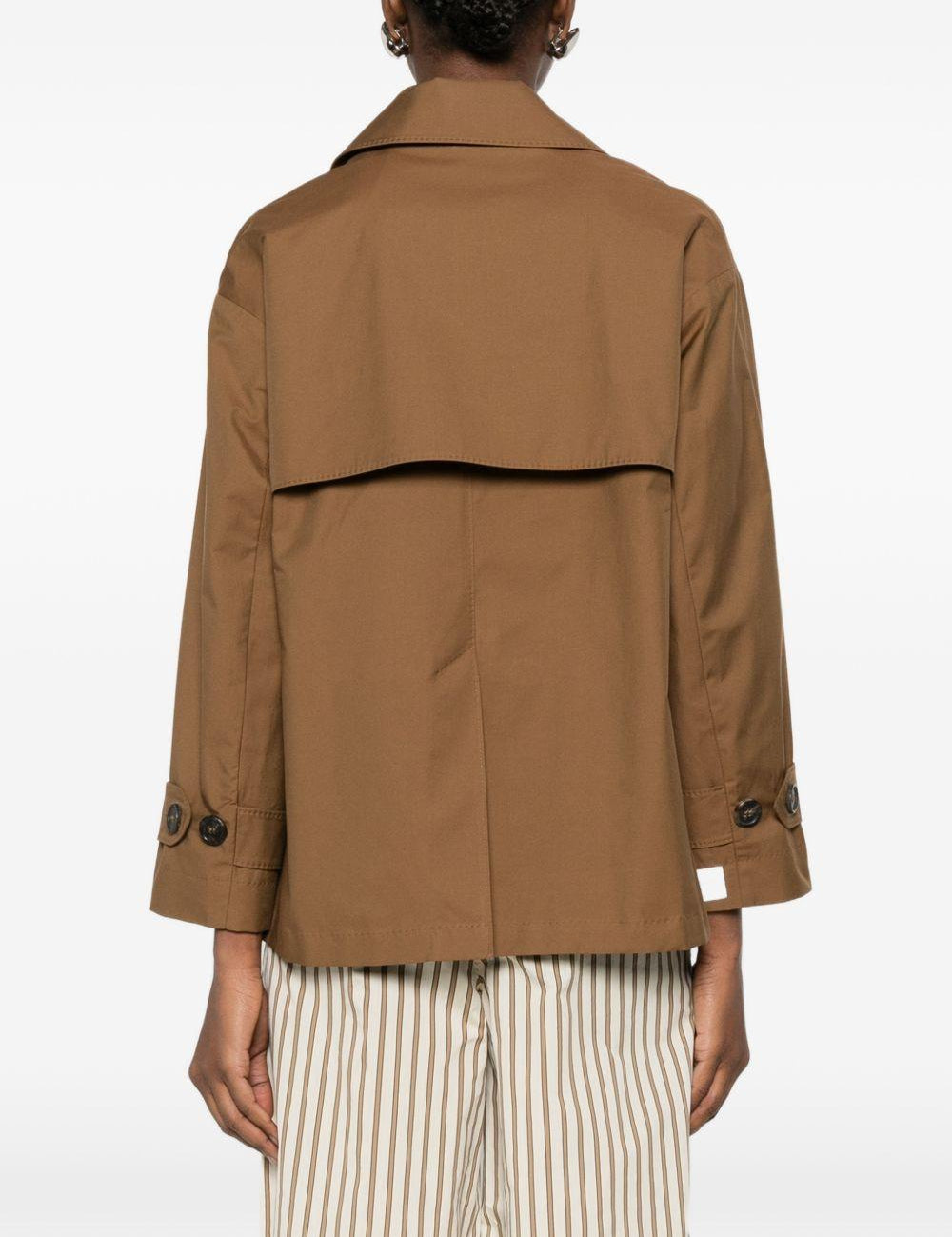 Trench corto MTCzeno in marrone Max Mara the cube - donna 