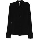 Camicia a maniche lunghe in nero 
