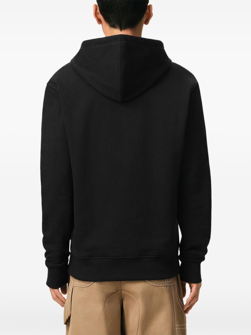 Felpa con zip Ami De Coeur in nero Ami paris - unisex 