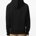 Felpa con zip Ami De Coeur in nero Ami paris - unisex 