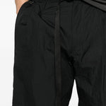 Shorts con vita elasticata in nero Oakley- uomo 