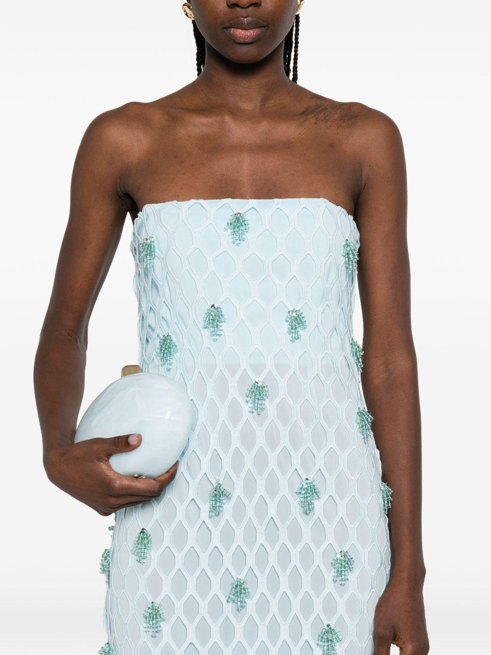 Abito lungo Iridessa in azzurro Simkhai - donna 