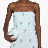 Abito lungo Iridessa in azzurro Simkhai - donna 