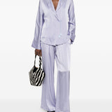 Blusa in seta in lilla Forte Forte - donna 