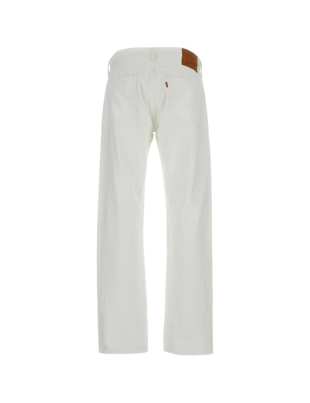 Jeans con bottoni in bianco Levi's - uomo 