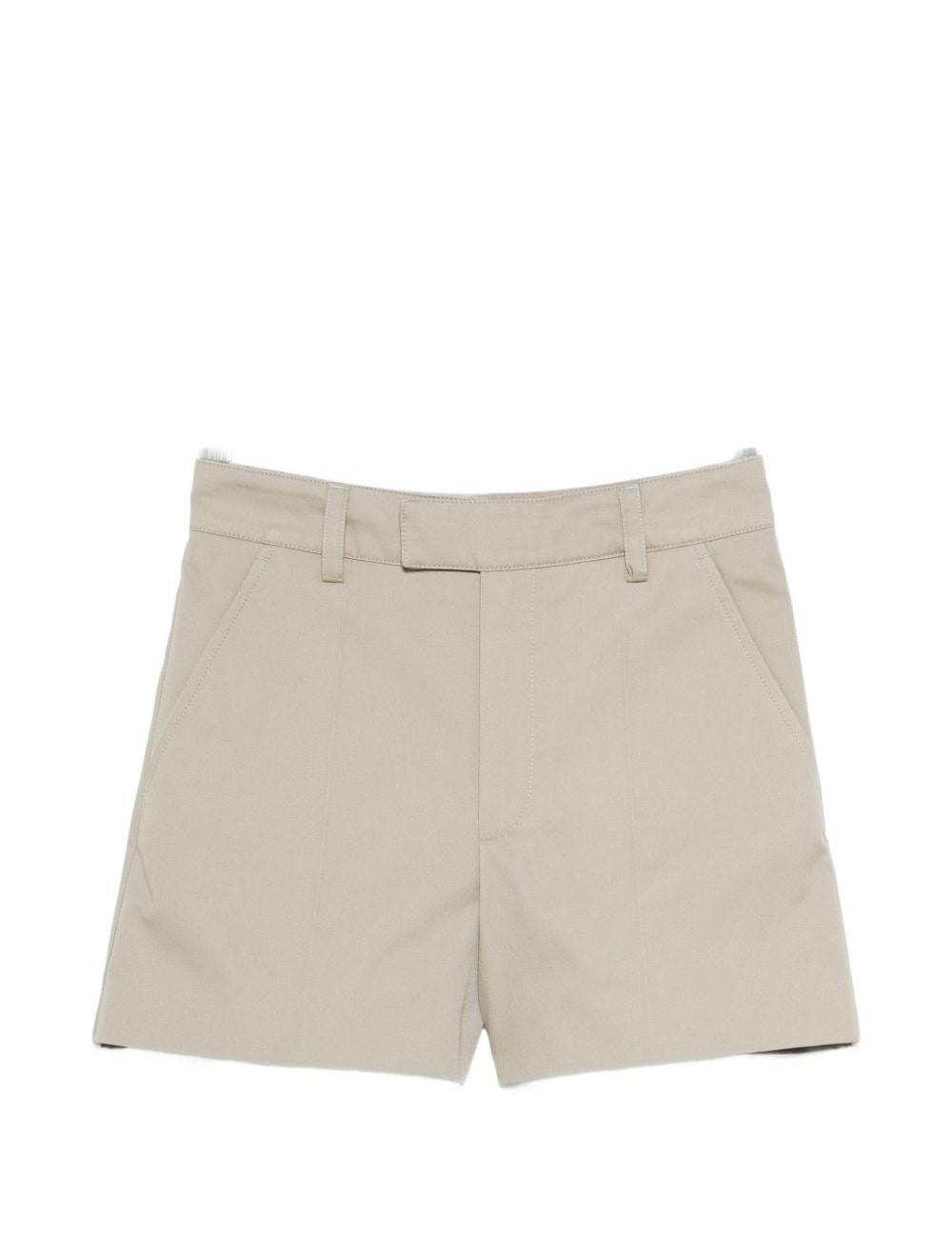 Pantaloncini con cuciture in verde A.P.C. - donna 