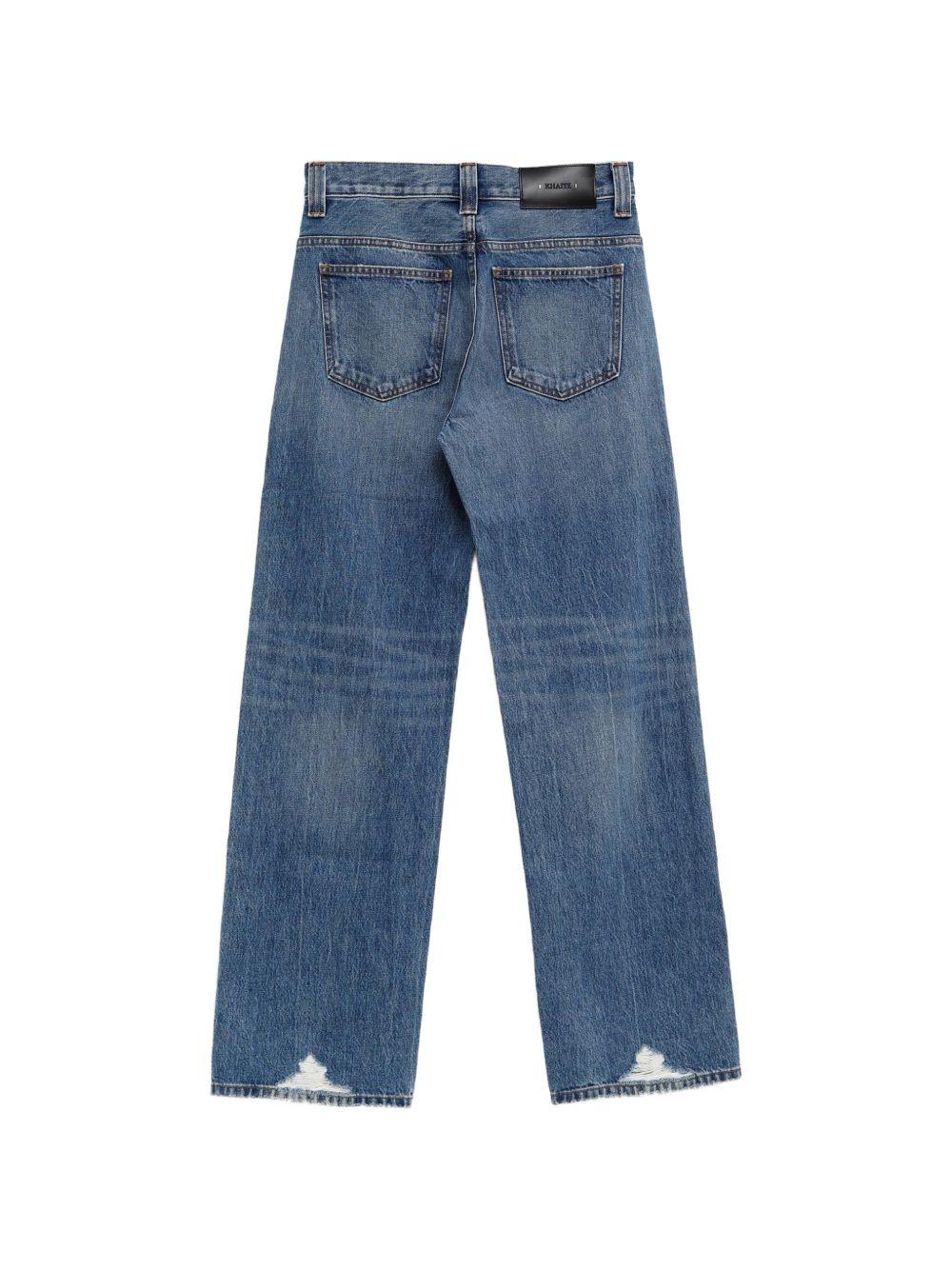 Jeans Bonnie a gamba ampia in blu 