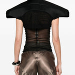 Coprispalle soft fender  in nero Rick owens - donna 
