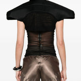 Coprispalle soft fender  in nero Rick owens - donna 