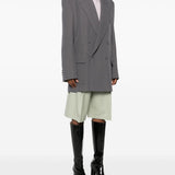 Giacca con cintura bless in grigio Dries van noten - donna 