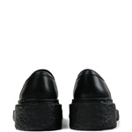 Mocassini con plateau e cinturino in nero Camper lab - uomo 