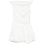 Mini abito salina bubble in cotone in bianco Simkhai - donna 