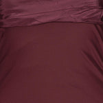 Abito con maniche a sbuffo in bordeax Rotate holiday - donna 