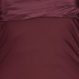 Abito con maniche a sbuffo in bordeax Rotate holiday - donna 