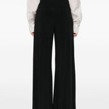 Pantaloni con vita elasticizzata in nero Maxmara - donna 