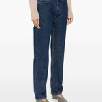 Jeans dritti in blu Loulou de saison - donna 
