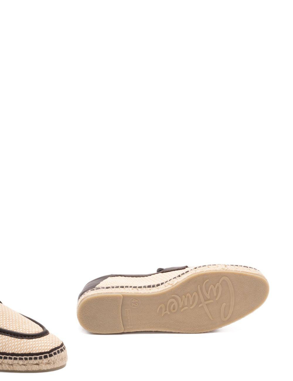 Espadrilles intrecciate  in beige Castañer - uomo 