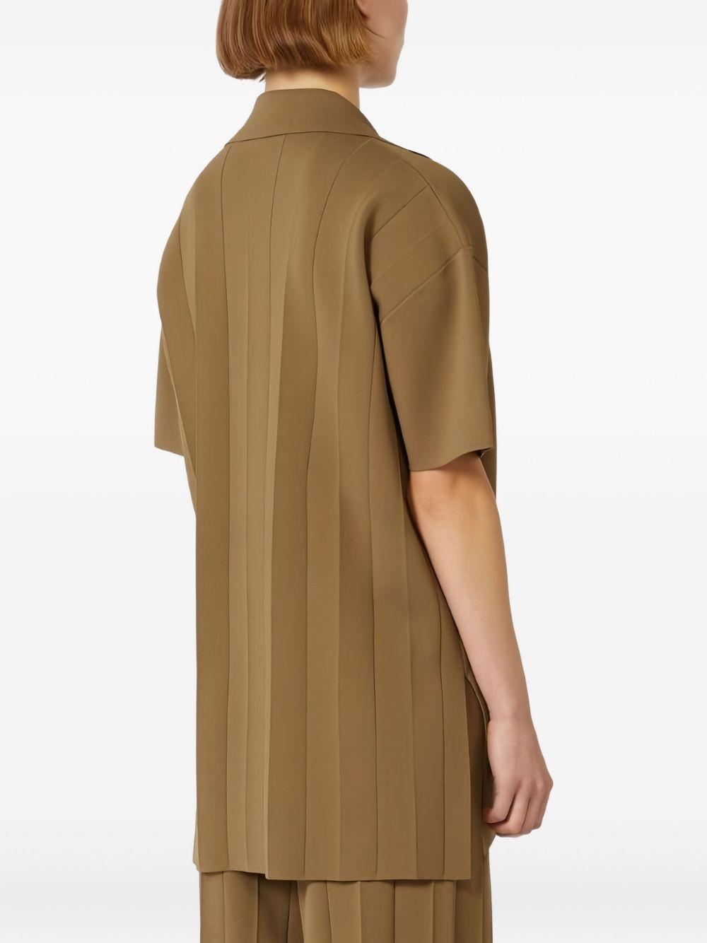 Top con colletto poltava in marrone Maxmara - donna 