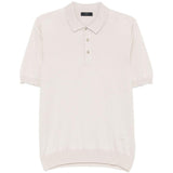 Polo con bottoni in bianco Fay - uomo 