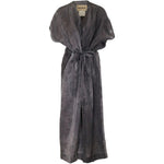 Abito lungo Acre con coulisse in blu Uma Wang - donna 