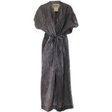 Abito lungo Acre con coulisse in blu Uma Wang - donna 