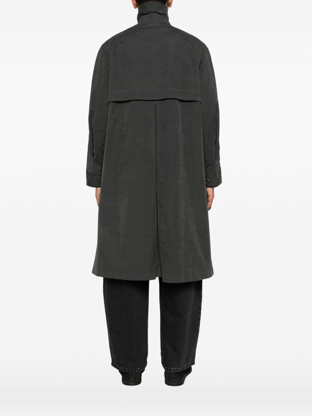 Trench lungo Runner in grigio YMC - uuomo 